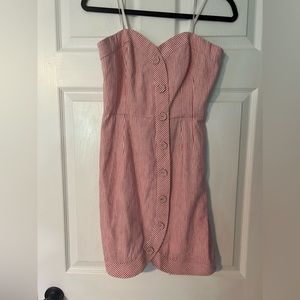 BCBG Maxazria Mini Dress- Lipstick Red size 6 new with tags